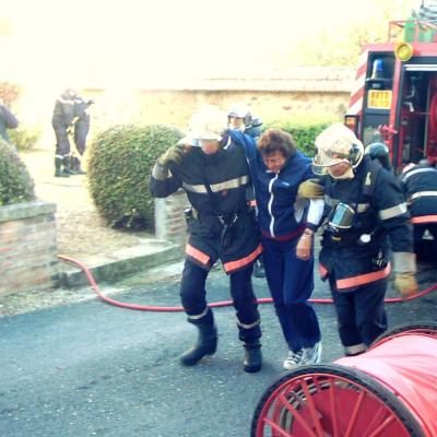 intervention des pompiers 9.10.05