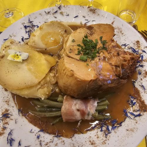 Plat repas des anciens